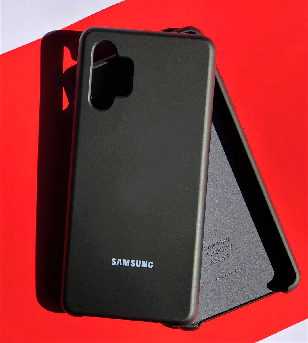 

Чехол-накладка Silicone Case для Samsung Galaxy A32/A325F 4G, Черный