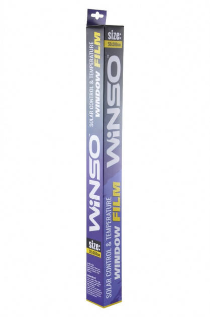 

Тонировочная пленка Winso 50 х 300 Super Dark Black 350330, Черный