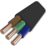 

Кабель ВВГ Пнг (3 х 2,5 мм²) ЗЗЦМ