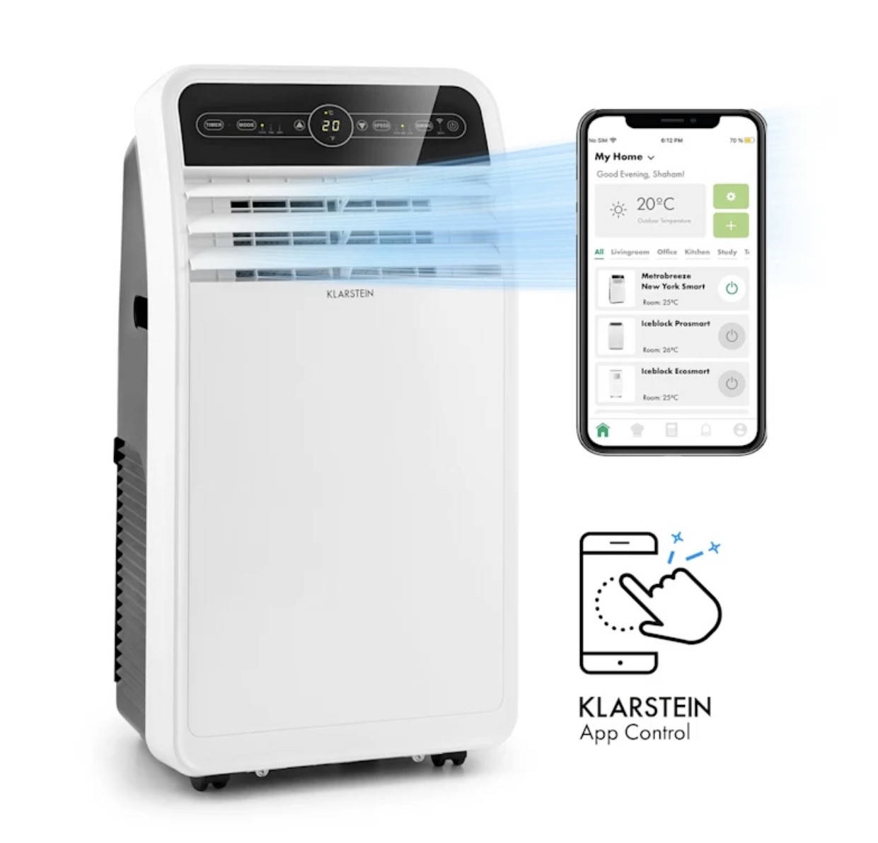 

Мини-кондиционер Metrobreeze New York Smart 12k klimatyzator