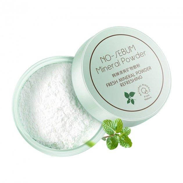 

Бесцветная минеральная пудра Rorec No-Sebum Fresh Mineral Powder