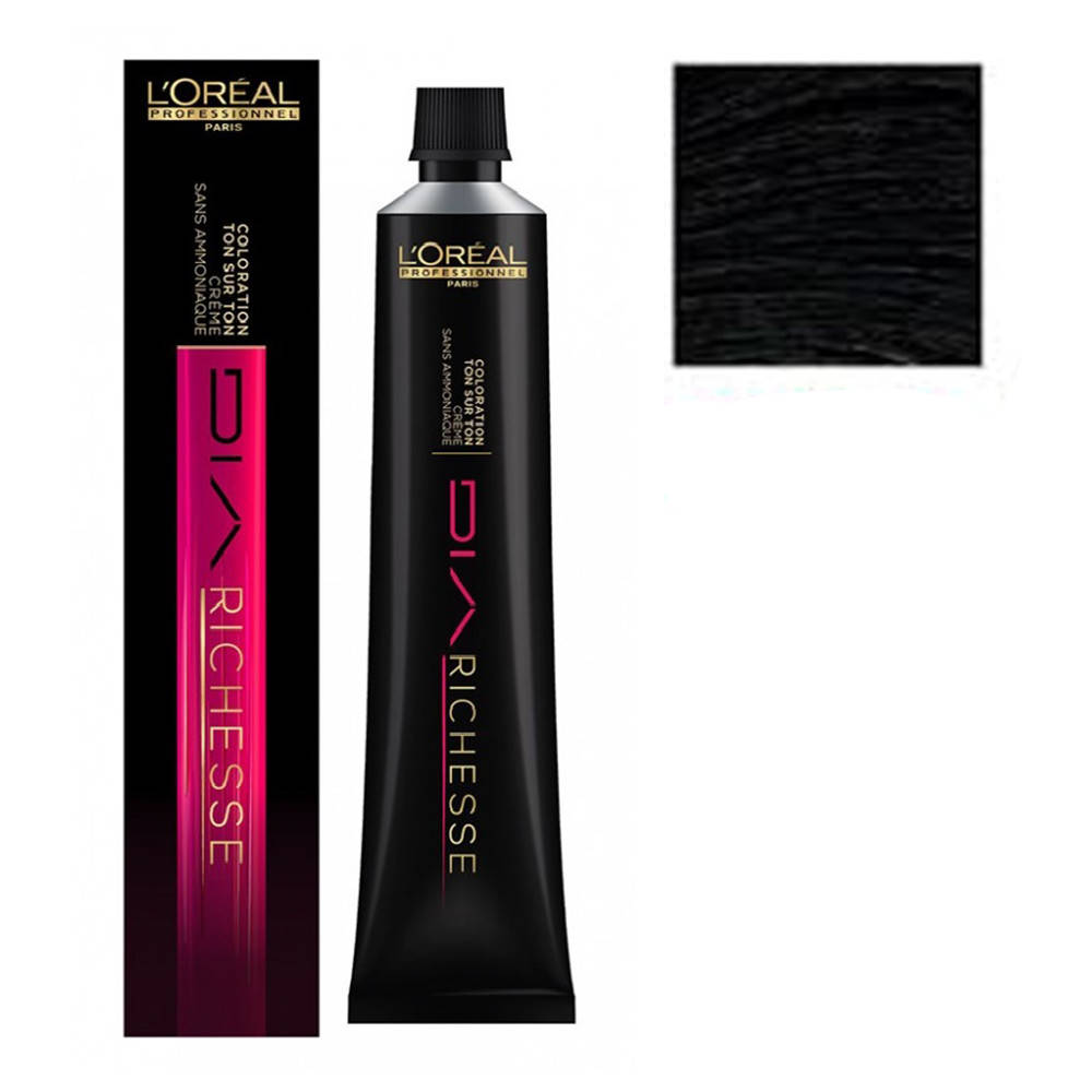 

Краска для волос L'Oreal Dia Richesse 2.10 иссине-черный 50 мл