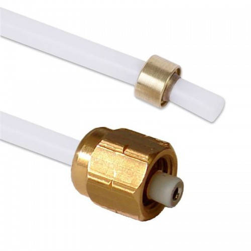 

Трубка тефлоновая Delonghi 335 mm 5513222421 скоба - гайка S1