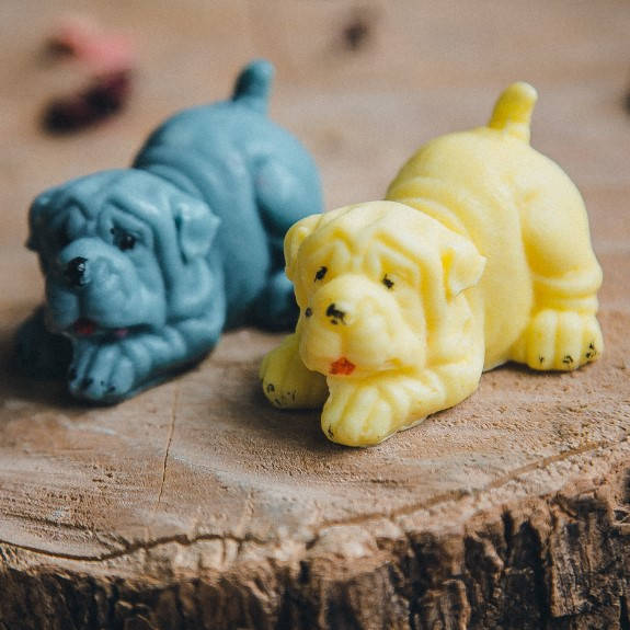 

Мыло ручной работы Собачка