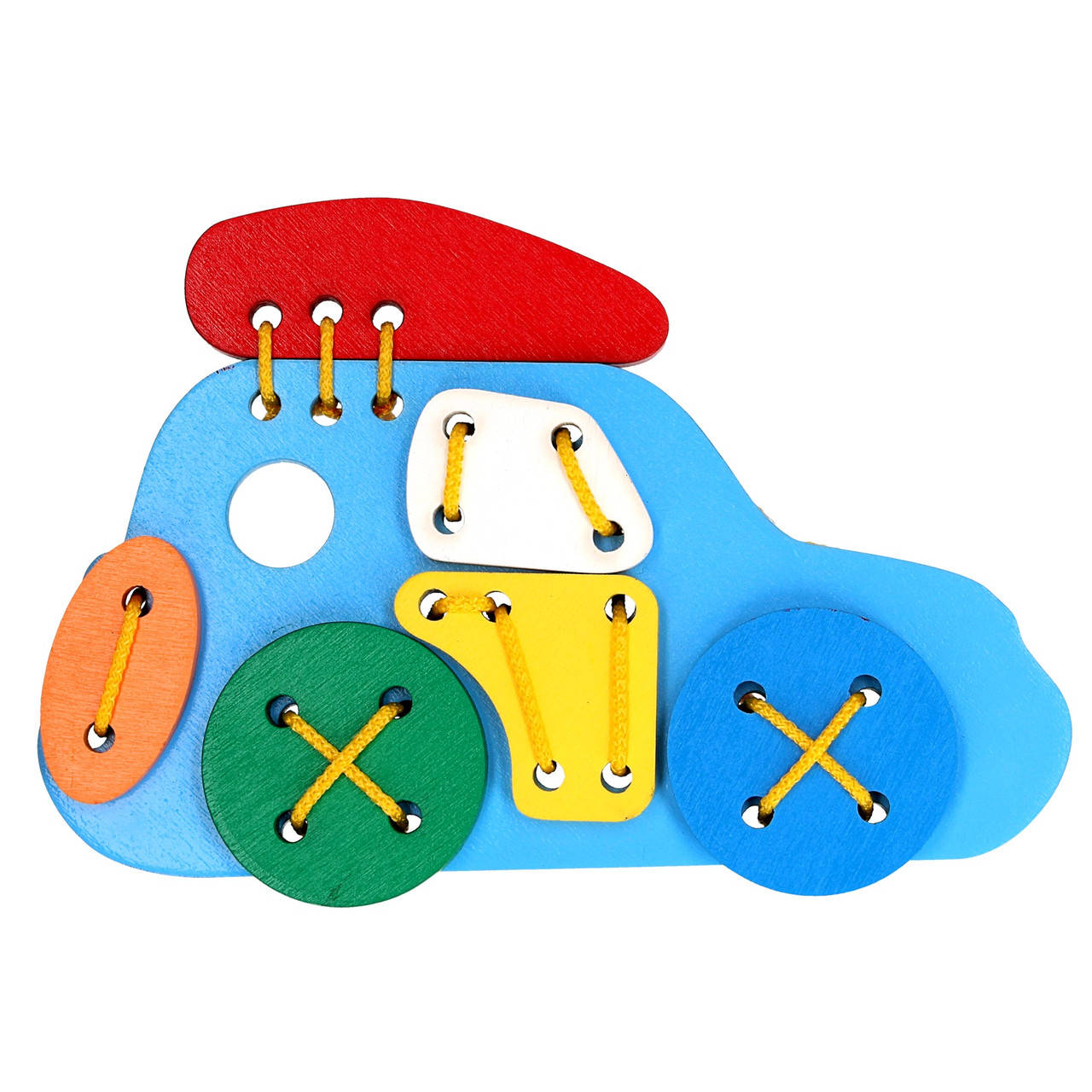 

Игрушка-шнуровка "Джип" от KomarovToys. К 103