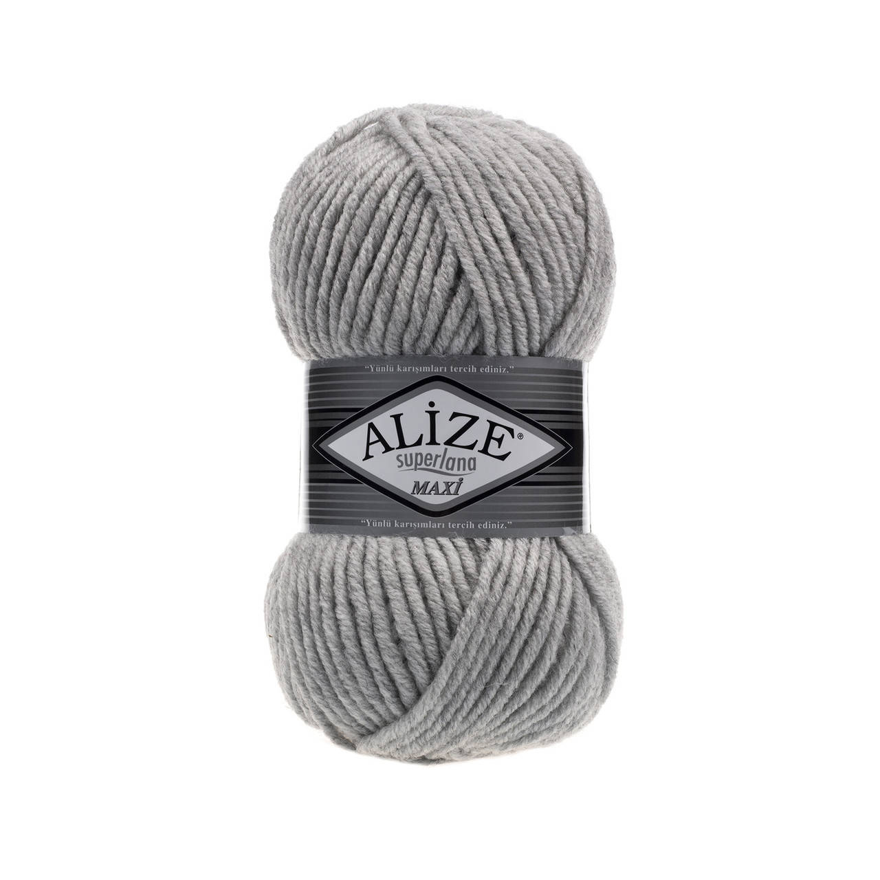 

Alize Superlana Maxi 208 - светло-серый меланж