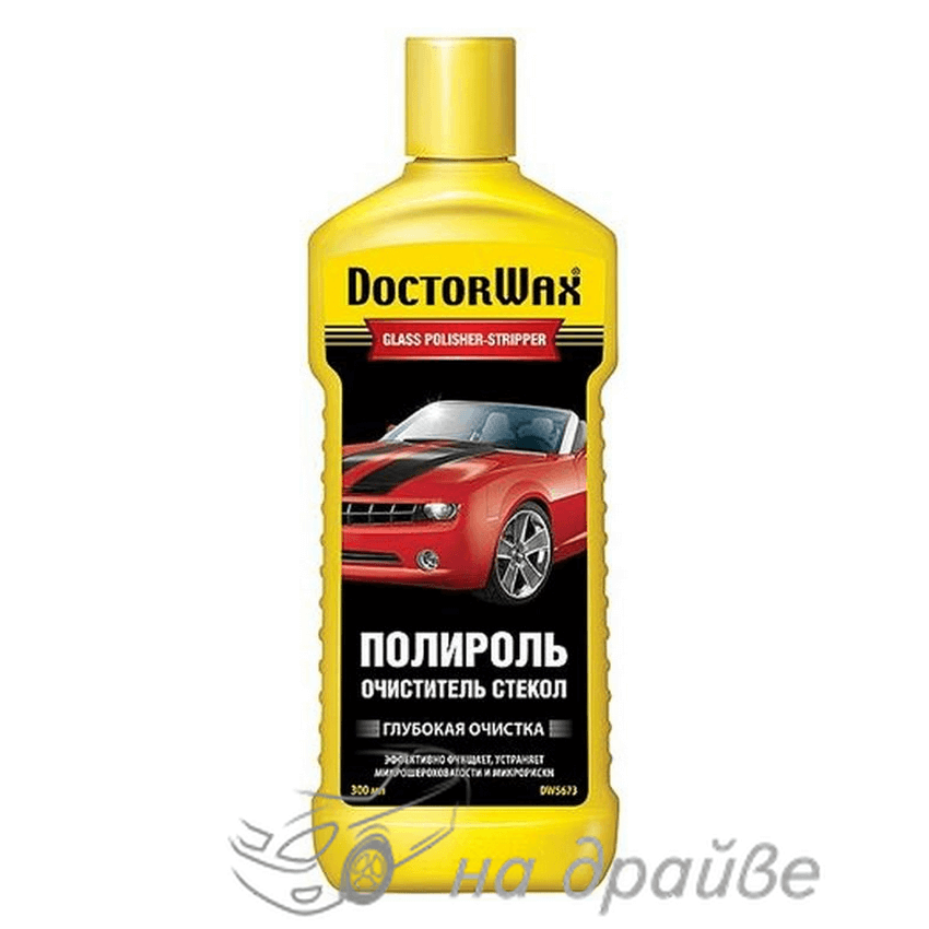 

Полироль очиститель стекол Glass Polisher Stripper 300мл DW5673 Doctor Wax