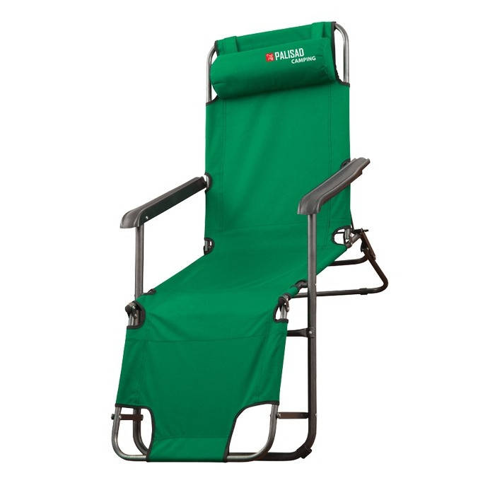 

Кресло-шезлонг двух позиционное 156 х 60 х 82 см, Camping Palisad