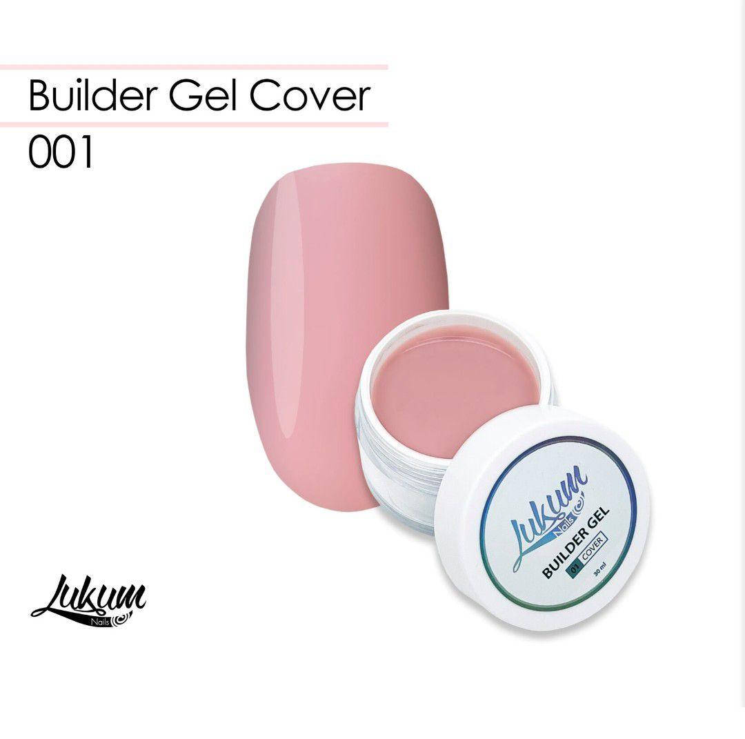 

Builder Gel Cover 001, 30г (моделирующий гель)