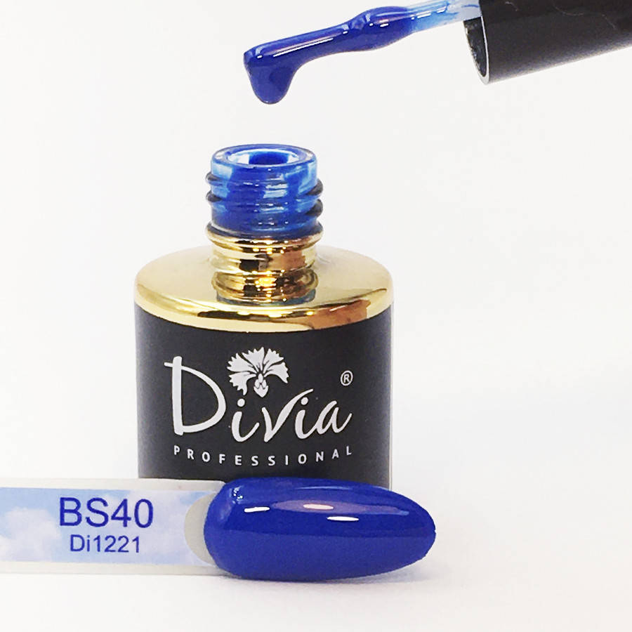 

Гель-лак Divia "Blue Sky/Барви неба" Di1221 (BS40), 8мл