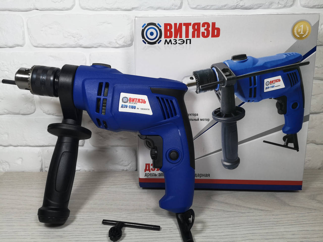 

Дрель ударная Витязь ДЭУ-1180 ®