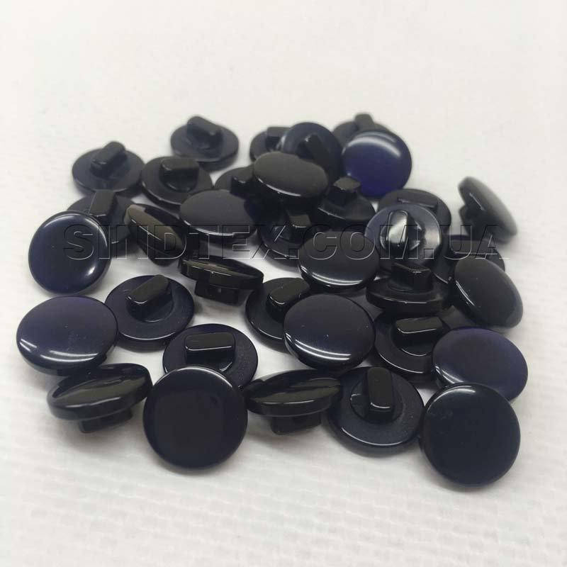 

10 шт. - Пуговицы блузочные Ø-11мм Карамелька цвет сине-черный (1-2008-Ю-0017)