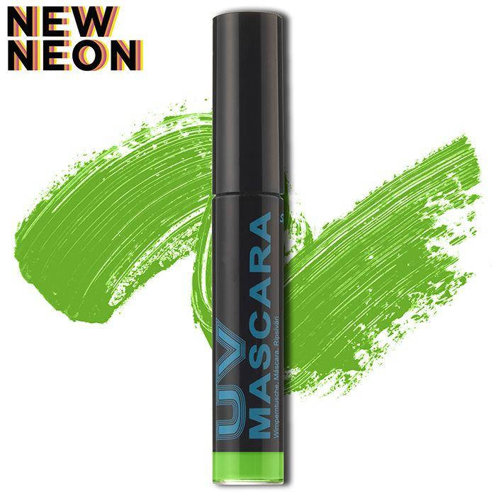 

Неоновая цветная тушь для ресниц - зеленая Neon Mascara - green, Зелёный