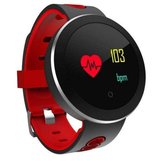 

Умные часы Smart Watch Q8 Фитнес браслет (Красный)