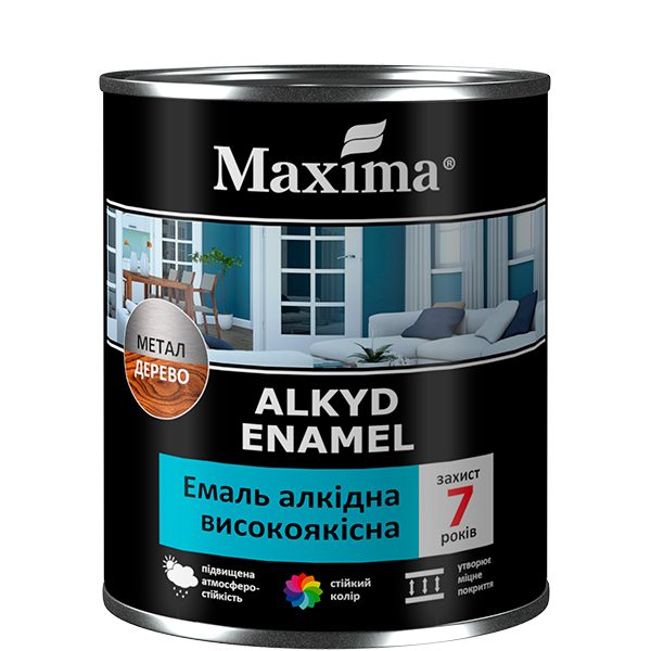 

Эмаль Maxima алкидная высококачественная 2,3 кг, в Днепре