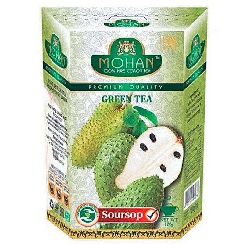 

Зеленый чай с саусепом крупнолистовой Mohan 100 гр