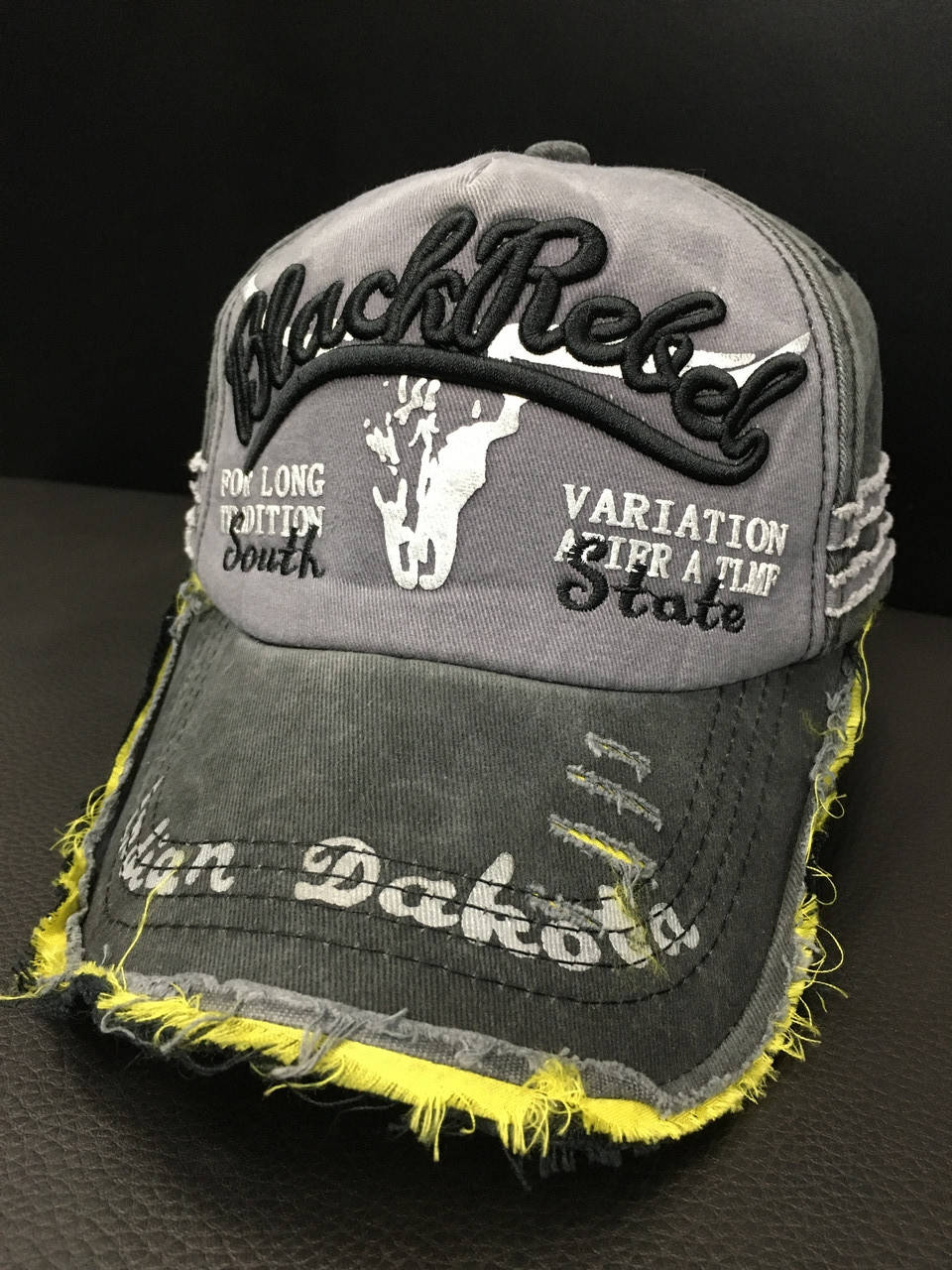 

Кепка унисекс DAD (Black Rebel-04), Черный