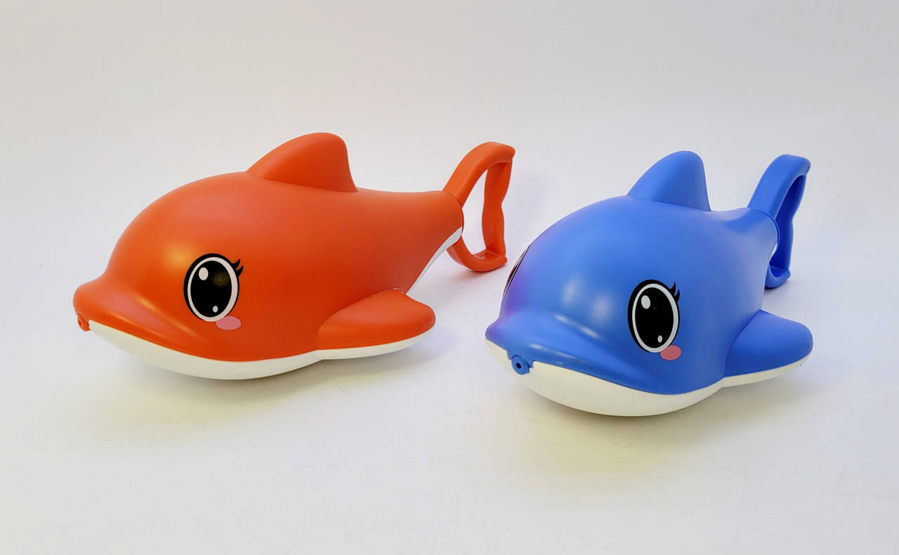 

Детская игрушка для ванны дельфин водомёт 8030