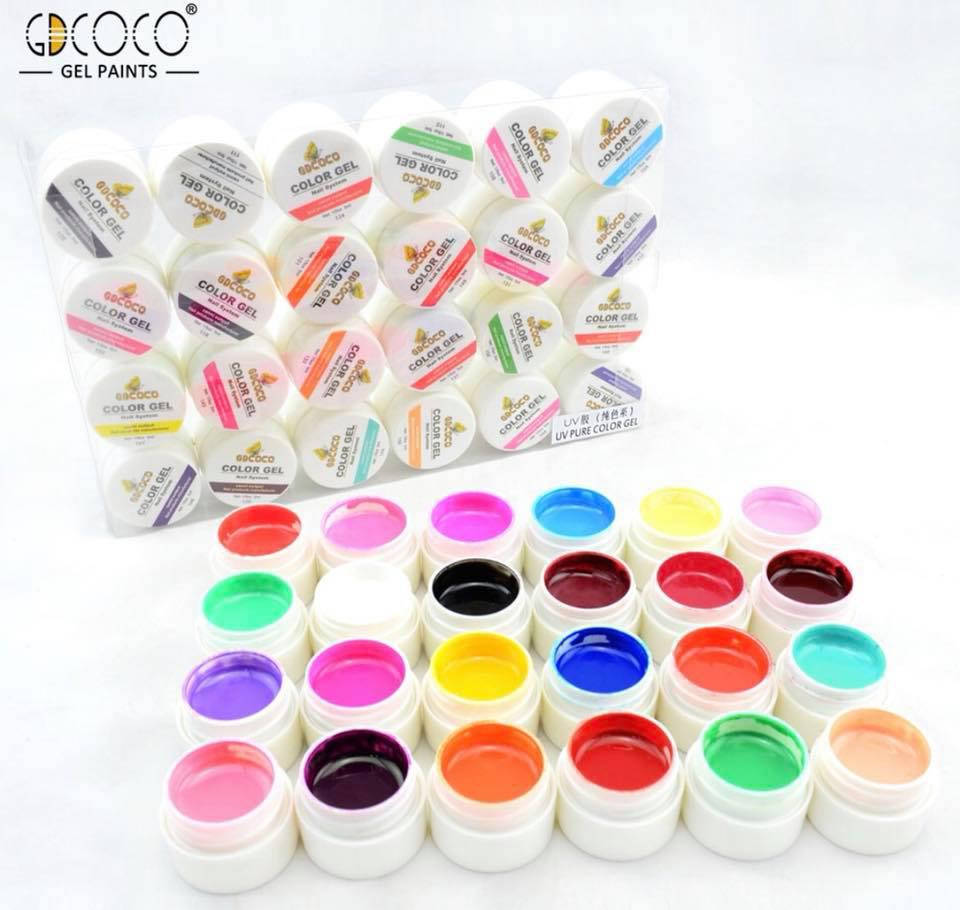 

Набор гель-красок GDCoco Color Gel 24 шт 5 мл