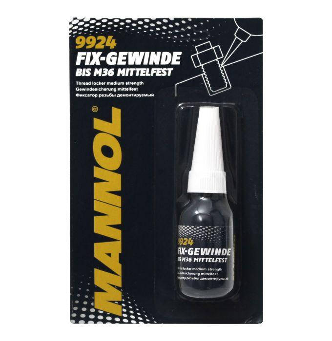 

MANNOL 9924 Fix-Gewinde Mittelfest / Фиксаторы резьбы 10 мл. (резьба до М-36) , синій