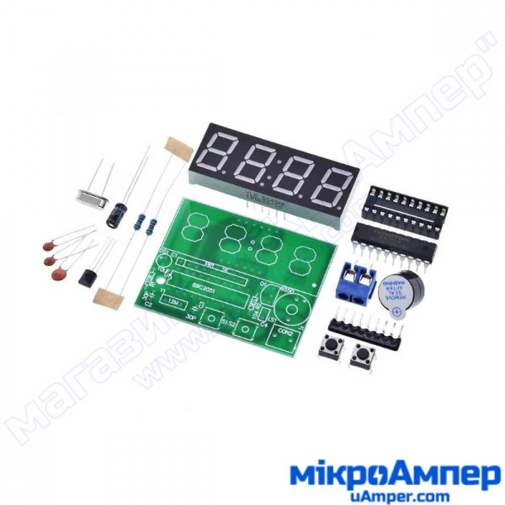 

Цифровий годинник DIY Kits