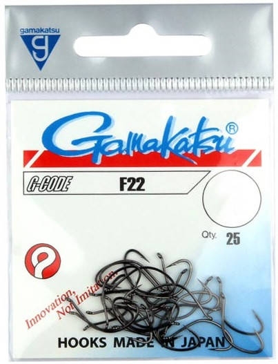 

Крючок Gamakatsu F22 №12 25 шт.