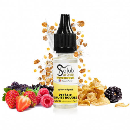 

Ароматизатор Solub "Cereale fruits rouges" со вкусом хлопъев и лесной ягоды 5 мл