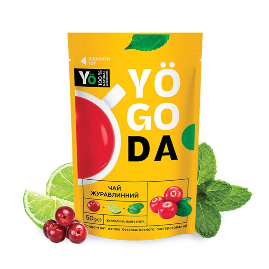 

Концентрат напитка YoGoDa GFS Чай Клюква 50 г