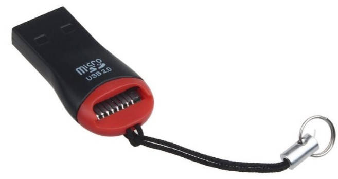 

Картридер MicroSD - USB