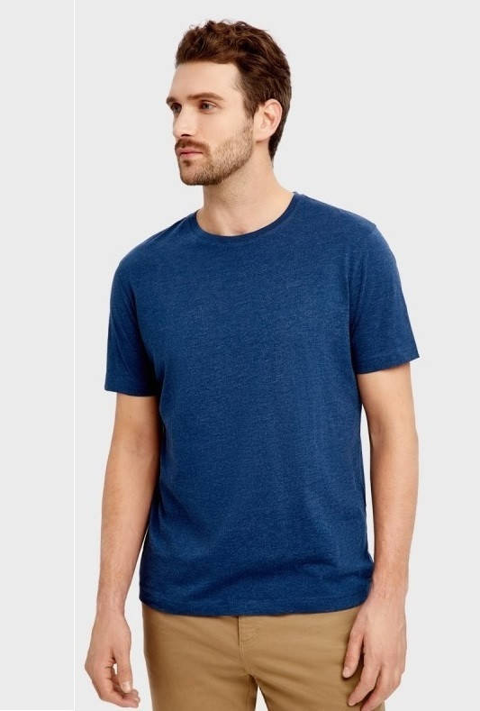 

U-образная футболка Бангладеш L, DB_темно-синий