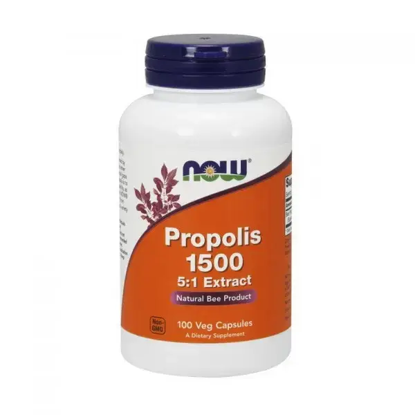 

Прополис Now Foods Propolis 1500 5:1 extract 100 veg caps