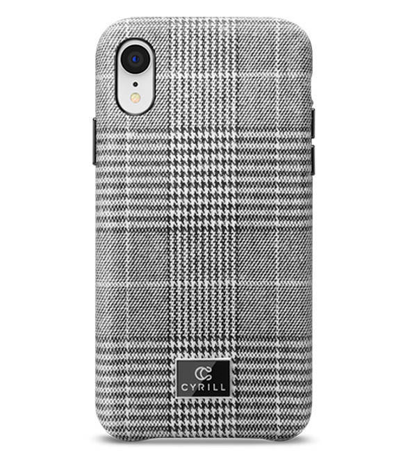 

Чехол Spigen Cyrill Glam Check для iPhone XR (064CS25590), Серый