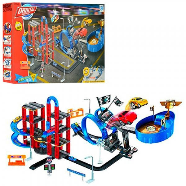 

Детский гоночный трек 2 в 1, автомобильный трек для ребенка, арт. 8899-82