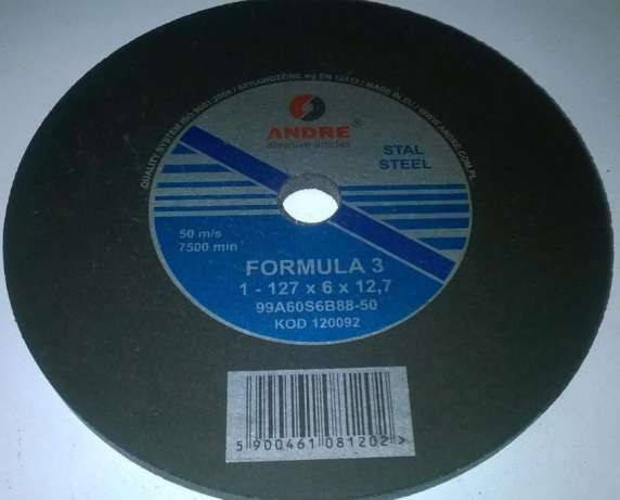 

Заточной круг для ленточных пил ANDRE ABRASIVE Formula 3 127мм