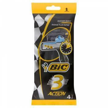

Станок BIC 3 лезвия Action (4шт.)