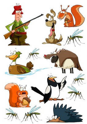 

Вафельна картинка для кондитерських виробів "Мисливці", (лист А4) 2