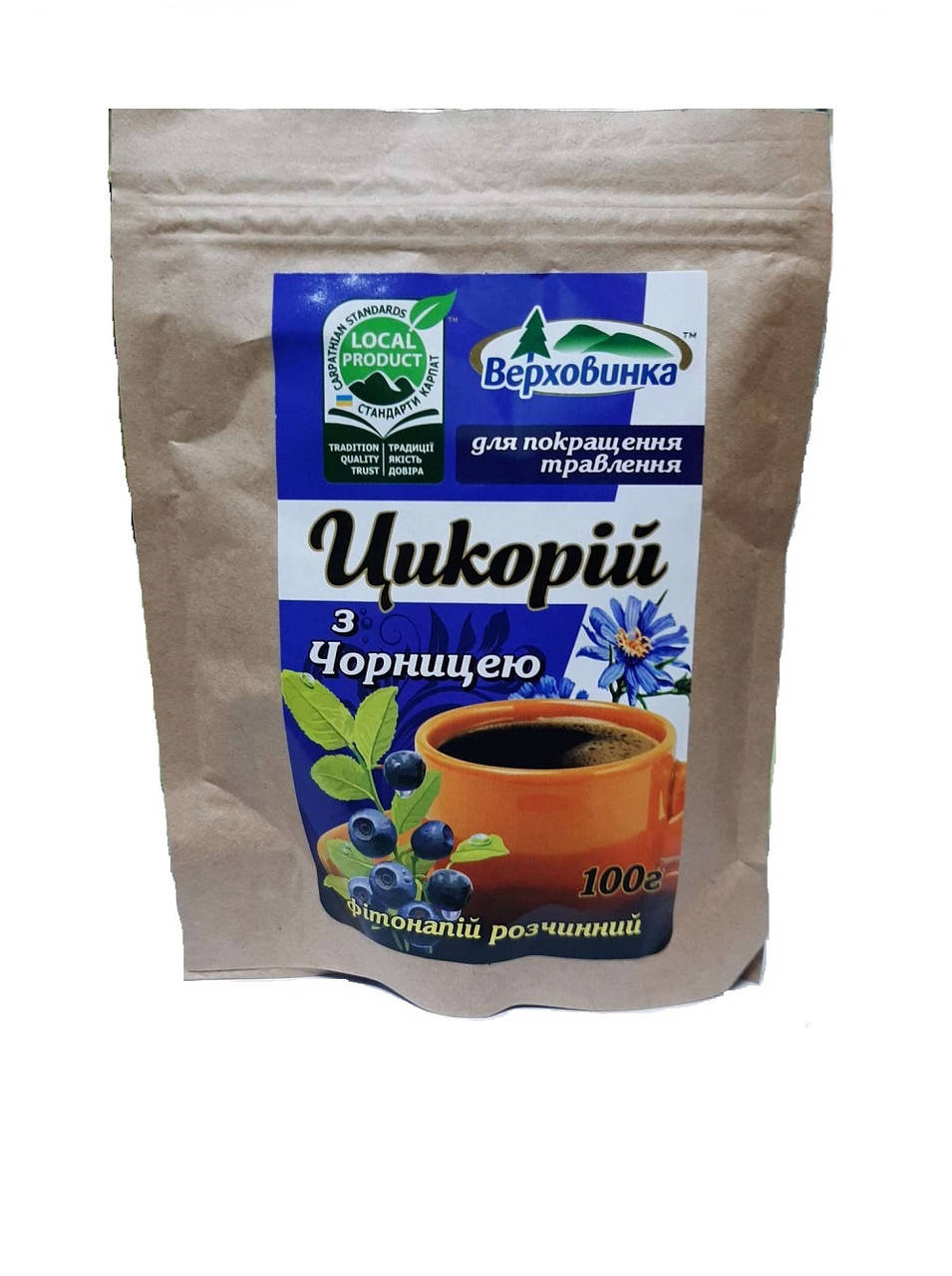 

Напиток растворимый Цикорий с черникой 100 г