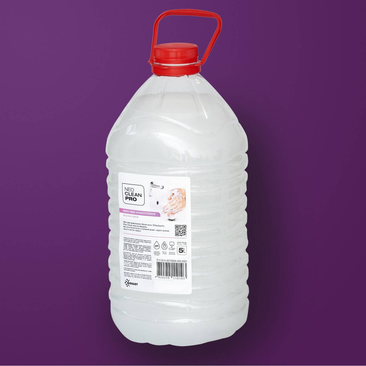 

Мыло жидкое Neo Clean Pro Весенние цветы 5л