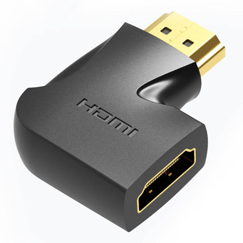 

Переходник HDMI Vention AIQB0/AIPB0 угловой, Черный