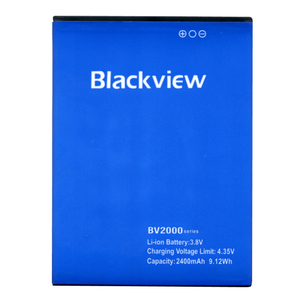 

Аккумулятор для мобильного телефона Blackview BV2000/BV2000s, (Li-ion 3.8V 2400mAh)