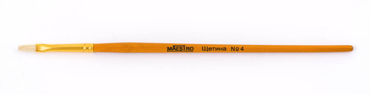 

Кисть художественная 1Вересня Maestro щетина круглая № 4 (310353)