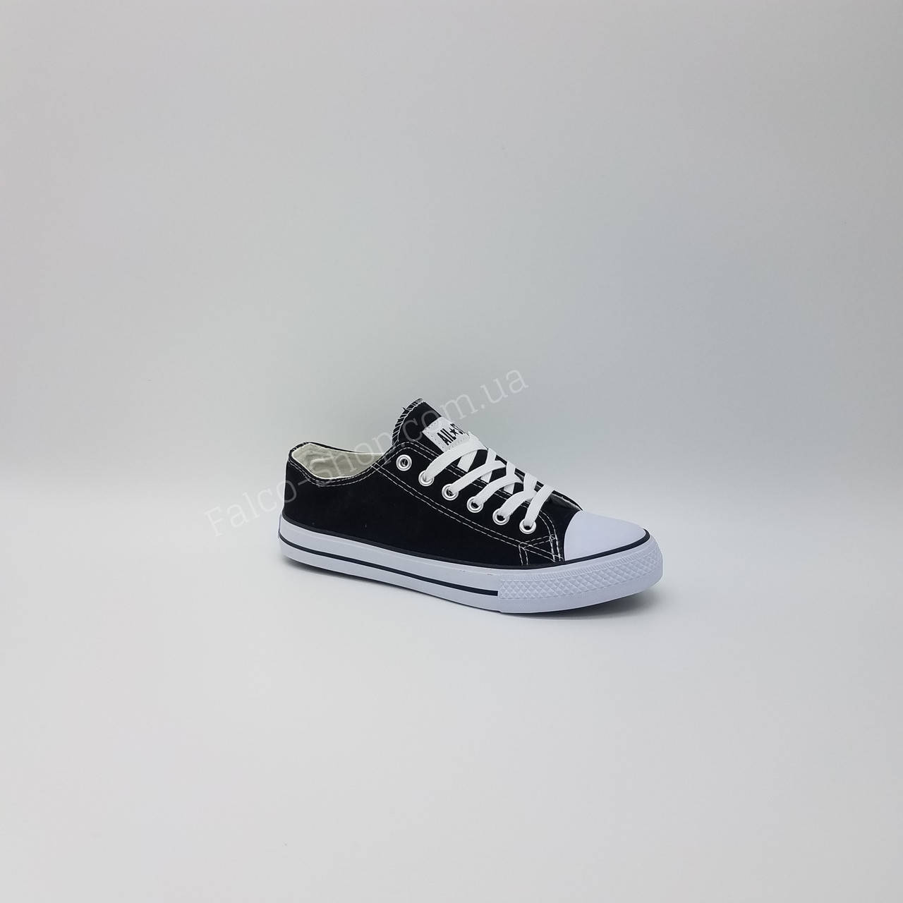 

Кеды женские чёрные All star (в стиле Convers) 37(23см), Черный