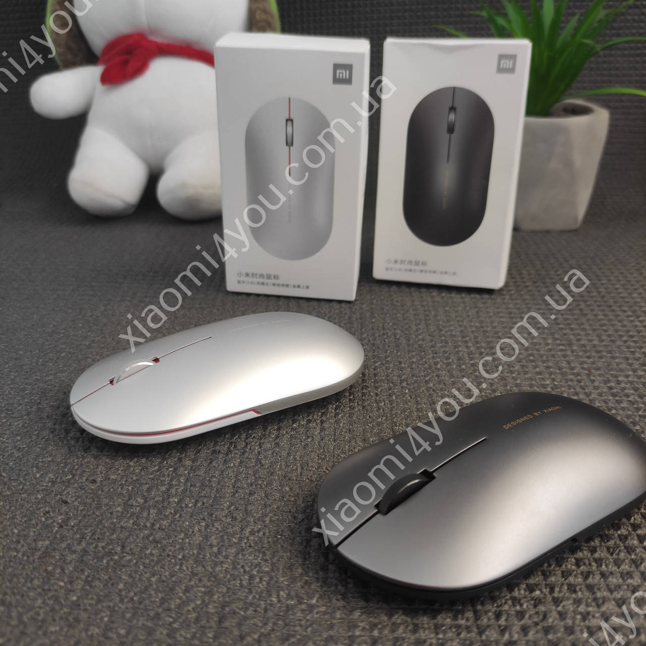

Бесшумная Мышь Xiaomi Mi Elegant Mouse Wireless/Bluetooth Metallic Edition Fashion