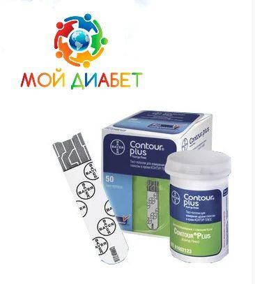 

Тест-полоски Contour Plus 50 шт.