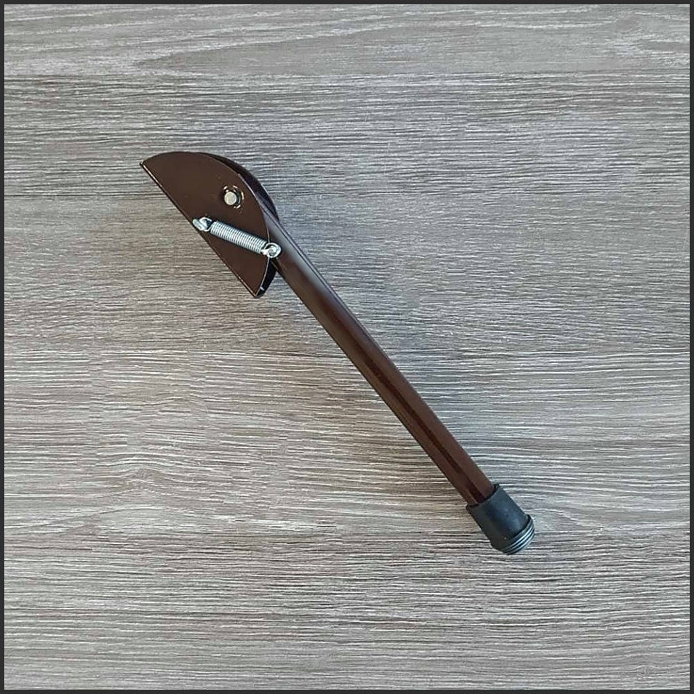 

Упор откидной ножка 14*210 мм. коричневая, Коричневый