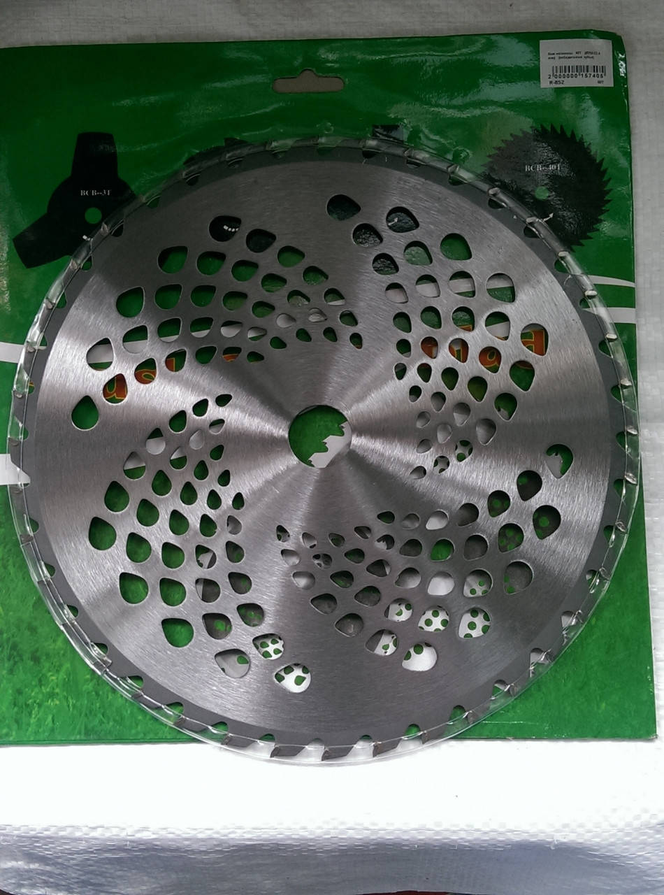 

Нож для мотокоскос с напайкам 250 mm