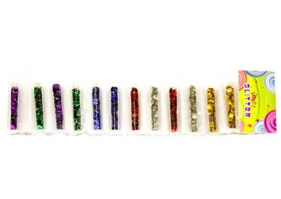 

Паєтки на стрічці 12 кольорів Kidis