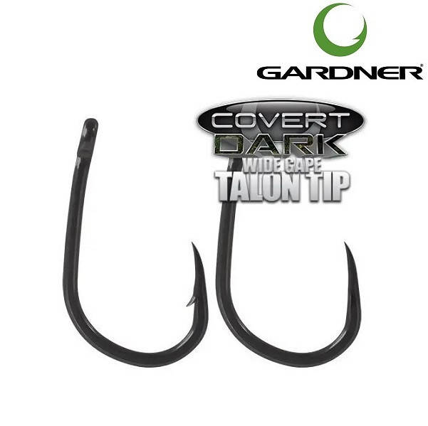 

Крючок Gardner Covert Dark Wide Gape Talon Tip Hooks Barbed (10шт) 6