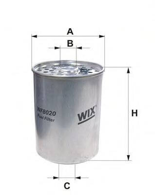 

Фільтр паливний WIX FILTERS WF8020