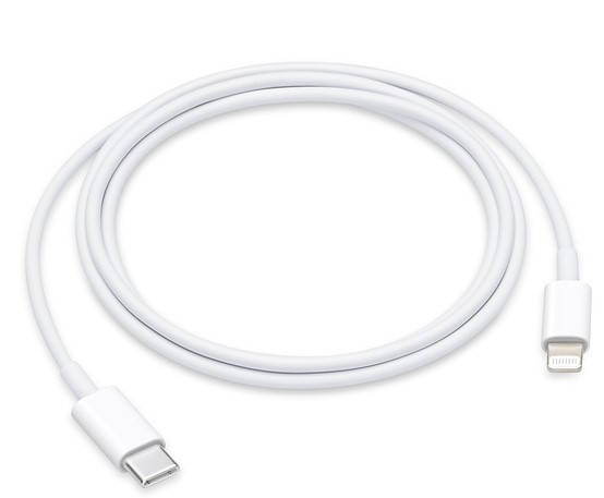 

Кабель apple iphone usb-c to lightning 20W, Белый